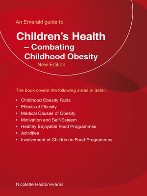 cover image of Emerald Guide to Children's Health